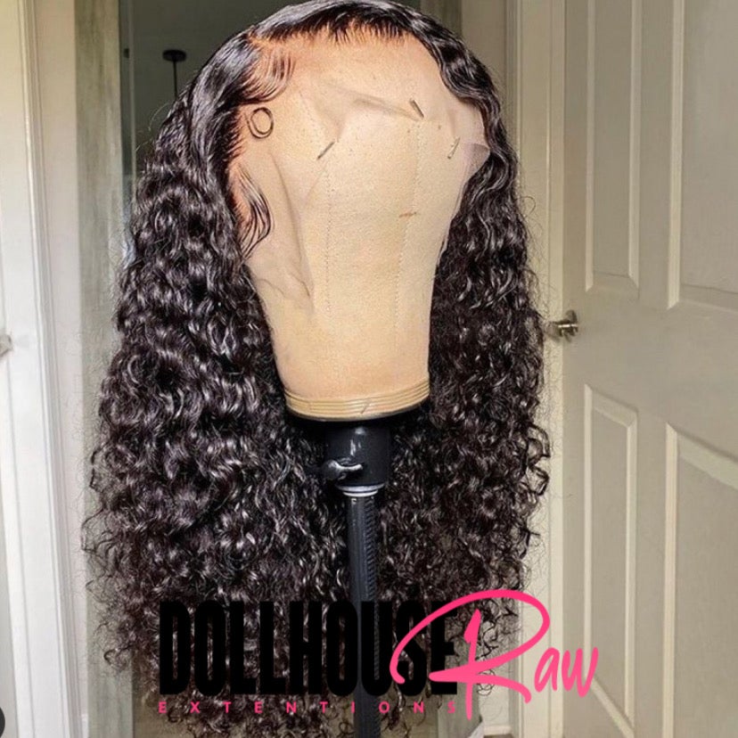 ITALIAN CURLY HD FRONTAL WIG